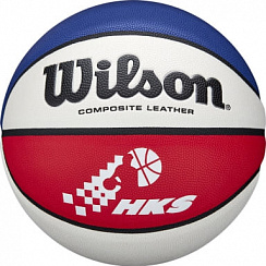 Баскетбольный мяч WILSON SENSATION арт. WTB5550XB0702 р.7 сине-бело-красный
